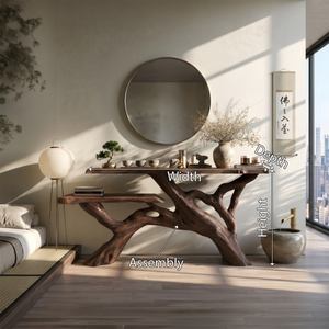 Garden Natural Wood Entryway Bench Table For Room Styling
