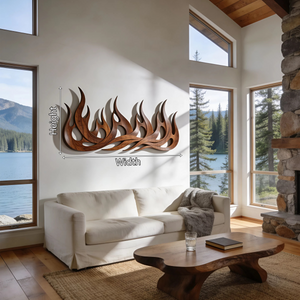Scandinavian Organic Wall Decor For Coastal Interior Space