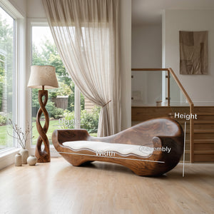 Artistic Sofa With Organic Design For Living Room