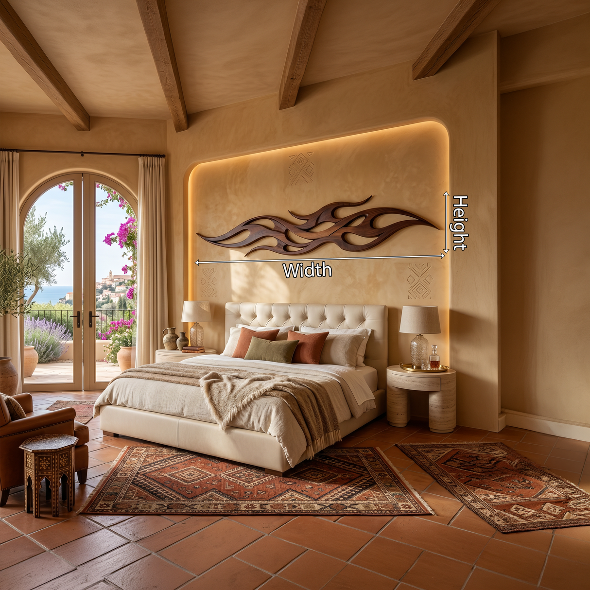 Contemporary Sculptural Wall Panel For Media Lounge Space