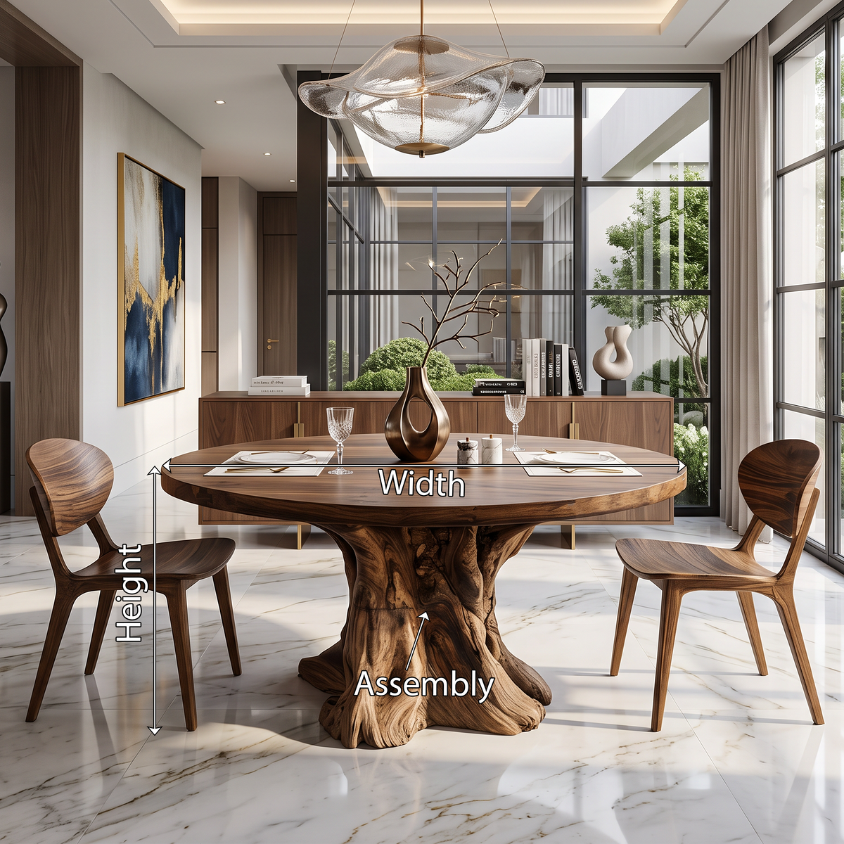 Handcrafted Dining Table For Thoughtful Interiors