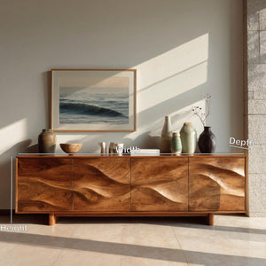 Minimalist Modern Sideboard Console For Living Room