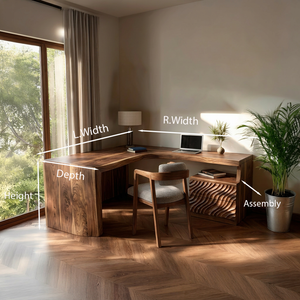 Minimalist L Shaped Computer Desk For Home Office