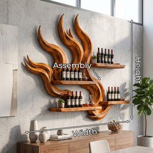 Scandinavian Wine Glass Holder For Home Bar