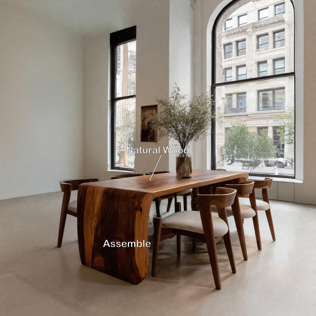 Minimalist Modern Dining Table For Dining Room