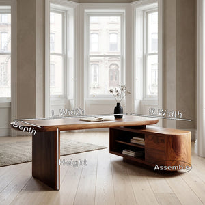 Modern L-Shaped Desk For Contemporary Home Office