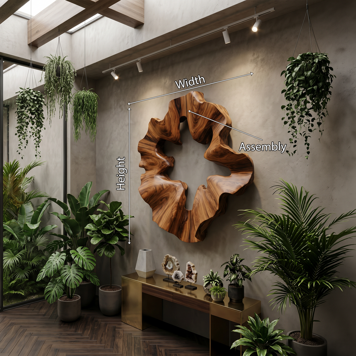 Modern Natural Form Wall Art For Living Space