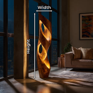 Contemporary Table Lamp Office Desk Living Room Corner Space