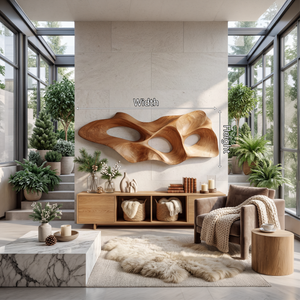 Modern Abstract Wall Art Panel For Living Room