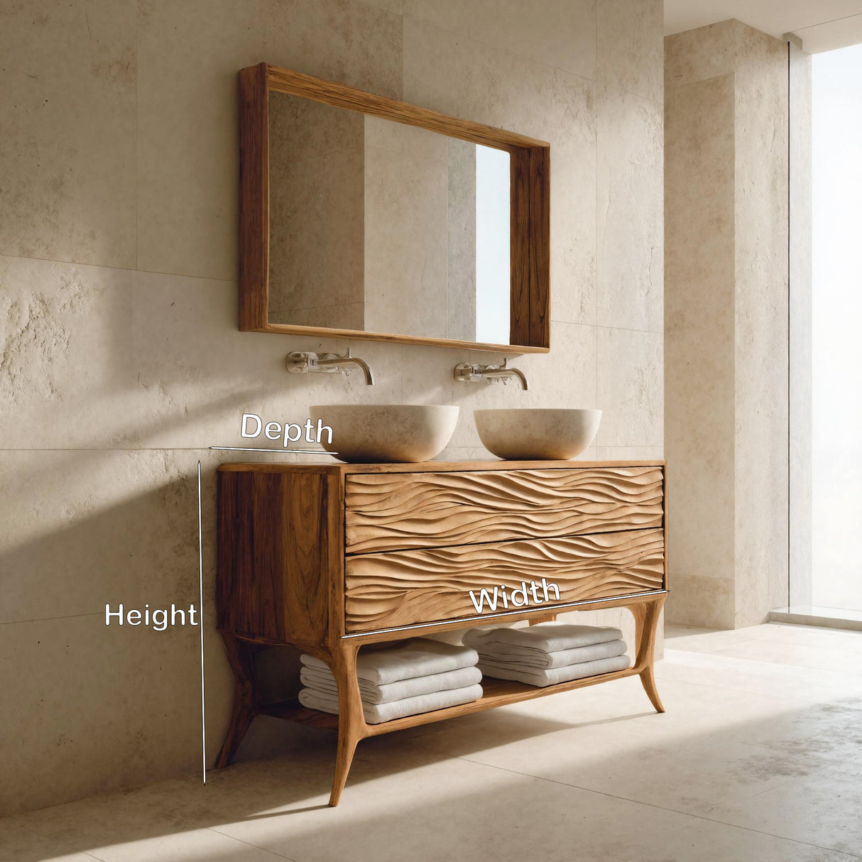 Modern Spa Bathroom Vanity For Bathroom Interior