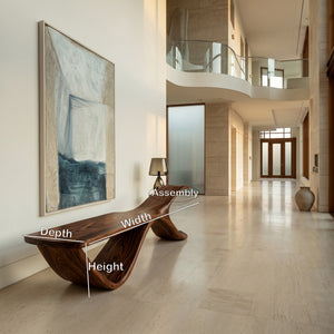 Luxury Statement Bench For Hallway