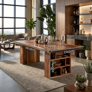 Modern Kitchen Table With Storage Cabinet