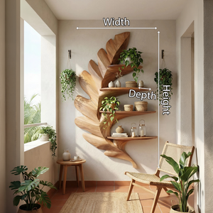 Contemporary Wall Shelf For Home Entrance Decor