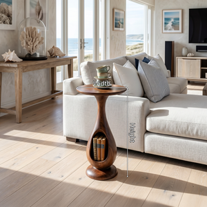Modern Organic Side Table For Lounge Interior Space