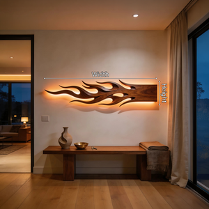 Mid Century Sculptural Wall Decor For Gallery Wall Space