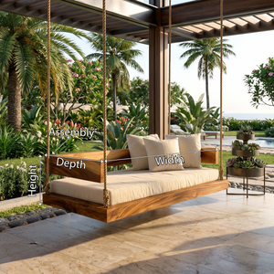 Resort Style Hanging Daybed Swing Retreat