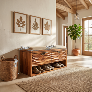 Minimalist Shoe Storage Cabinet For Condo Hallway Display Section