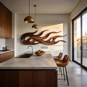 Scandinavian Decorative Wall Panel For Open Living Space