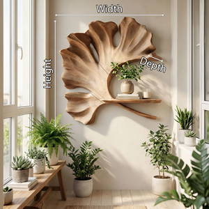 Modern Wall Shelf For Entryway Space Saving