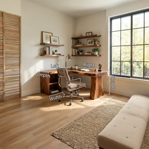Modern L Shaped Desk For Seamless Corner Workspace