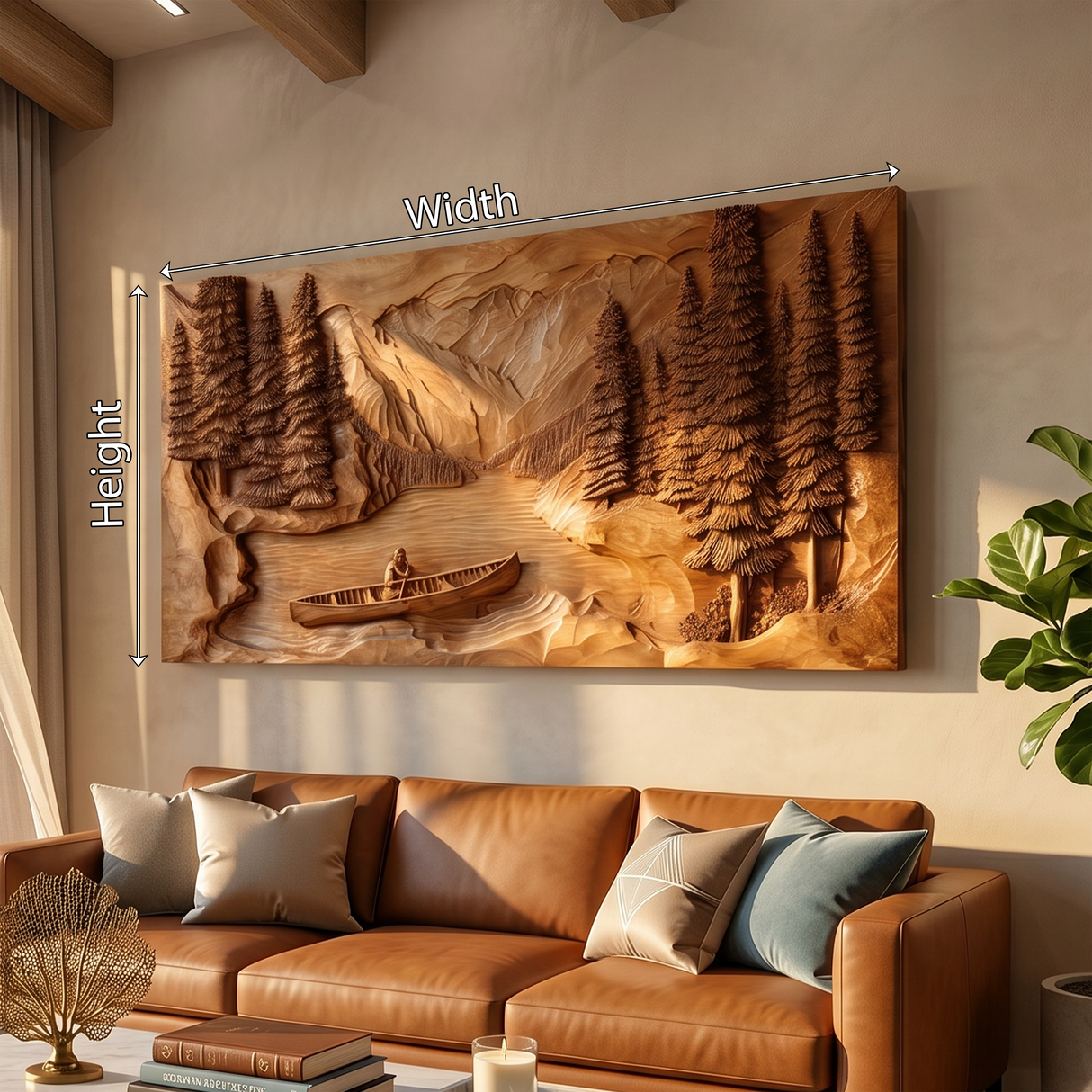 Dolphin Wooden Wall Sculpture For Luxury Coastal Interior Decor