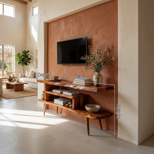 Modern Organic TV Cabinet For Entertainment Space