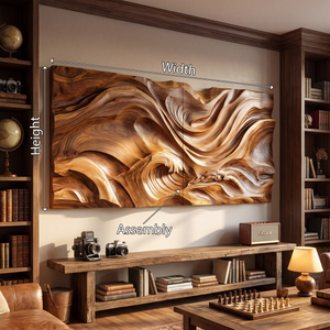 Ocean Inspired Wood Wall Art For Modern Coastal Home Decor