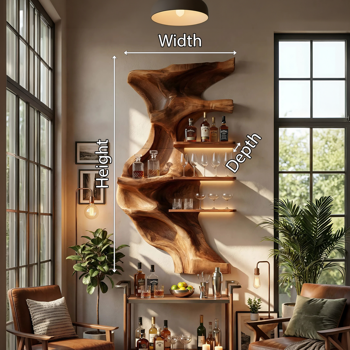Minimalist Shelving Unit For Bedroom Space Saving