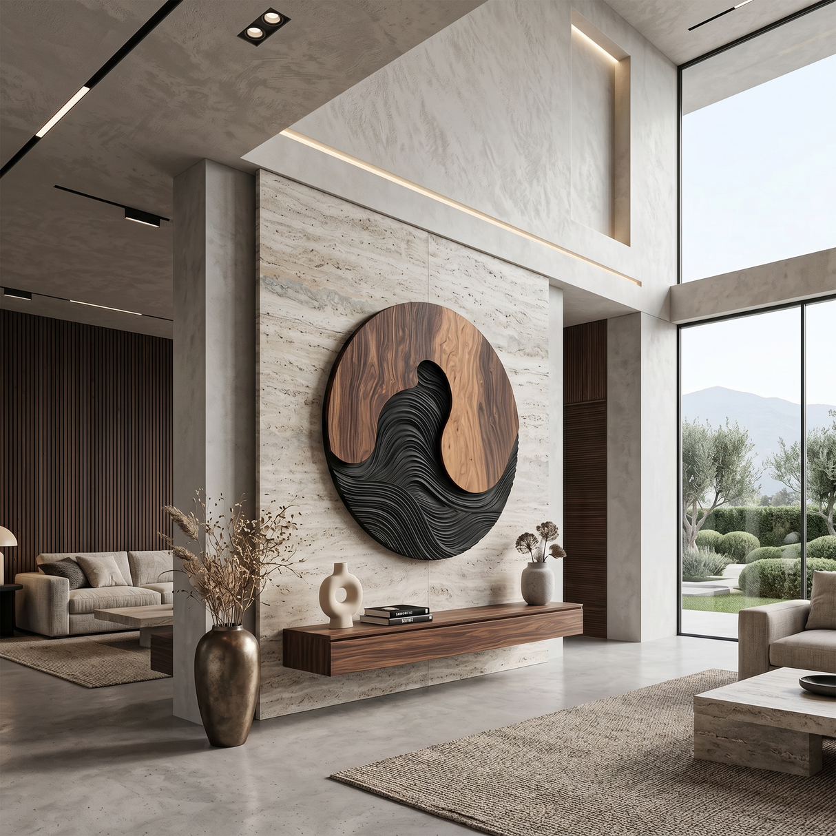 Scandinavian Artistic Wall Art For Open Concept Interior