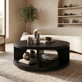 Farmhouse Wooden Live Edge Coffee Table For Living Room Entryway Design
