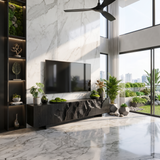 Rustic TV Console Stand For Living Room Design