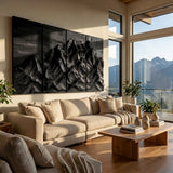 Minimalist Natural Wood Wall Art Set For Home Decor