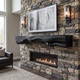 Natural Mantel Shelf For Fireplace Or Entryway