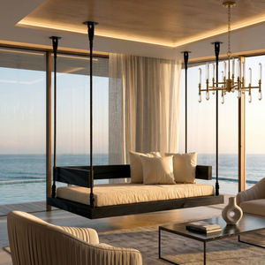 Resort Style Hanging Daybed Swing Retreat
