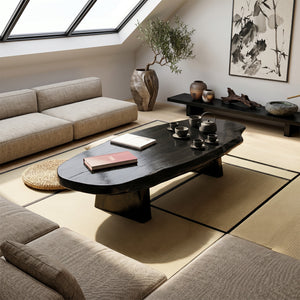Handcrafted Live Edge Low Table For Living Room Furniture Decor
