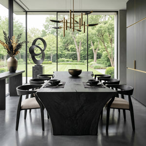Wabi Sabi Organic Dining Table For Dining Room