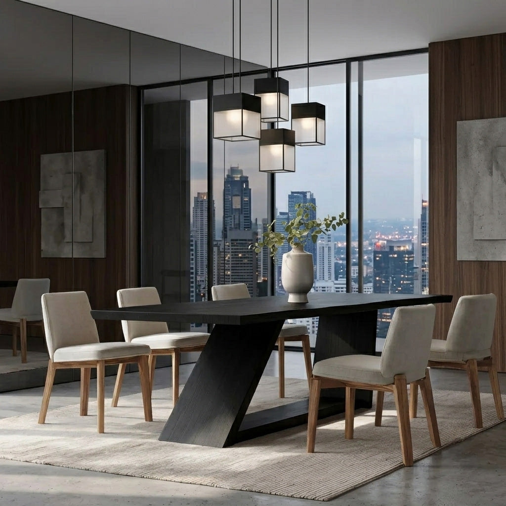 Organic Modern Dining Table For Dining Room