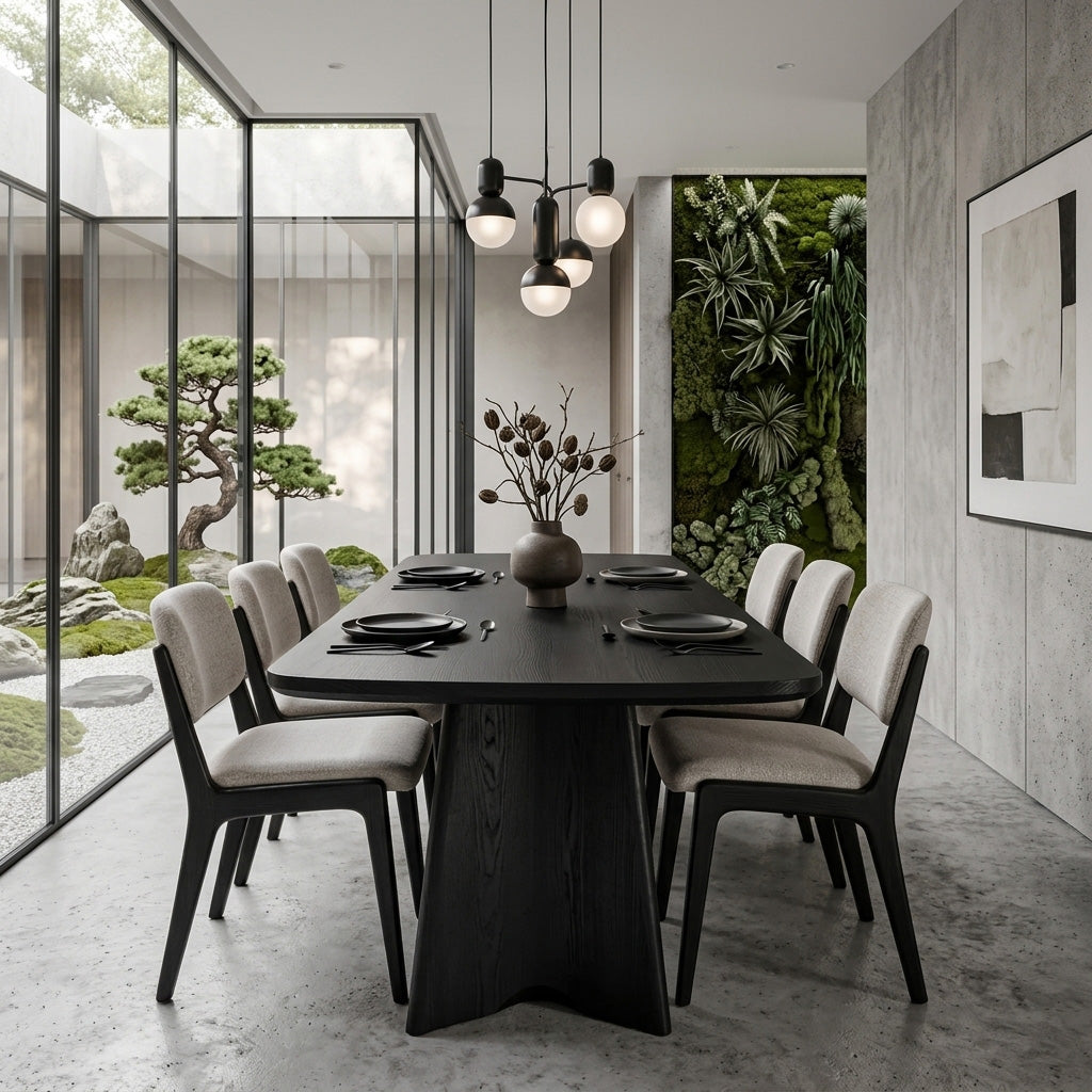 Modern Sculptural Dining Table For Dining Room
