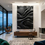 Modern Organic Wall Art Panel For Living Room Decor