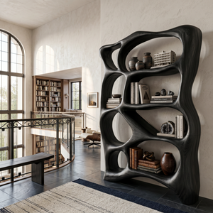 Contemporary Reading Bookshelf For Cozy Bedroom Interior