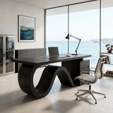 Organic Live Edge Executive Desk City Office