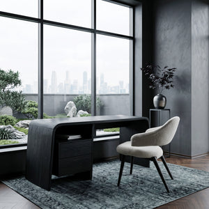 Modern Writing Desk With Drawers For Workspace