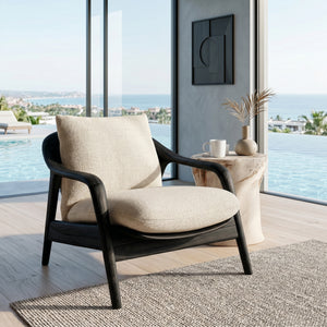 Organic Sculptural Armchair For Luxury Living Room