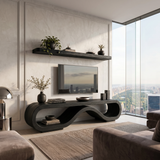 Organic Modern Media Cabinet Artisan Craftsmanship