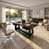 Luxury Writing Desk With Live Edge Detail For Bedroom Workspace