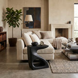 Modern Sculptural Side Table For Home Decor