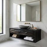 Contemporary Wooden Bathroom Vanity For Bathroom Or Spa Decor