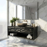 Modern Wooden Bathroom Vanity For Bathroom Storage