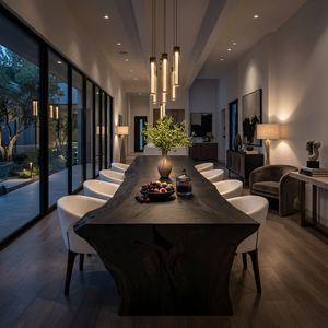 Modern Live Edge Dining Table For Dining Room