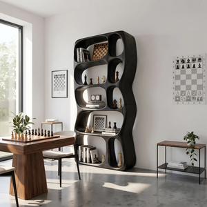 Minimalist Decorative Bookcase Storage Organizer For Bedroom Space